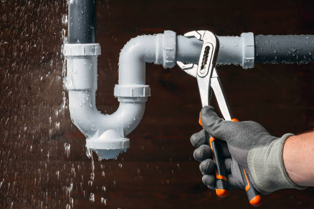 Professional Sewer Line Repair technician working in Warrington, FL